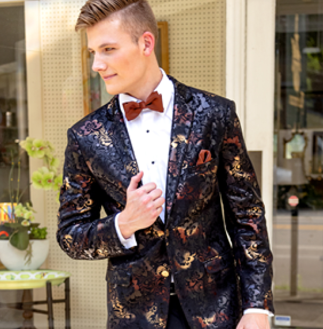 Abstract Ryan Suit Mark of Distinction
