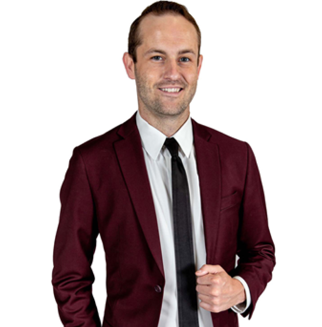 Burgundy Suit by Fabian Couture