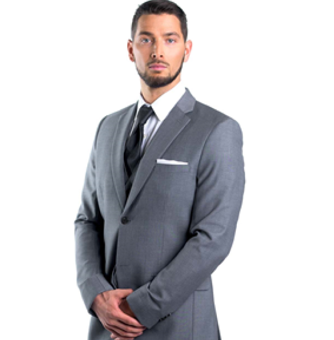 Grey Suit by Fabian Couture