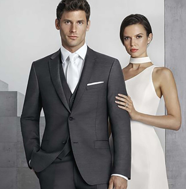 Houston Medium Grey Suit by Kennith Cole