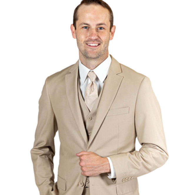 Tan Suit by Couture