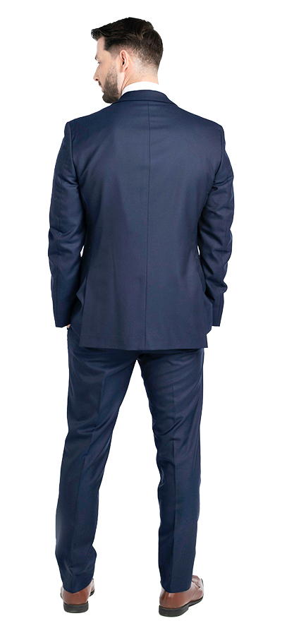 Back view of the Collin Navy Suit