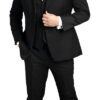 Front view of the Rocco Black Suit