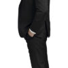 Left side view of the Rocco Black Suit