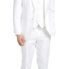 Front view of the White Tuxedo