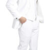 Right side view of the White Tuxedo