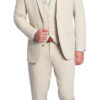 The Metro Tan Notch Lapel Two Button Suit