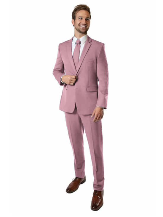 Berry Notch Lapel Suit