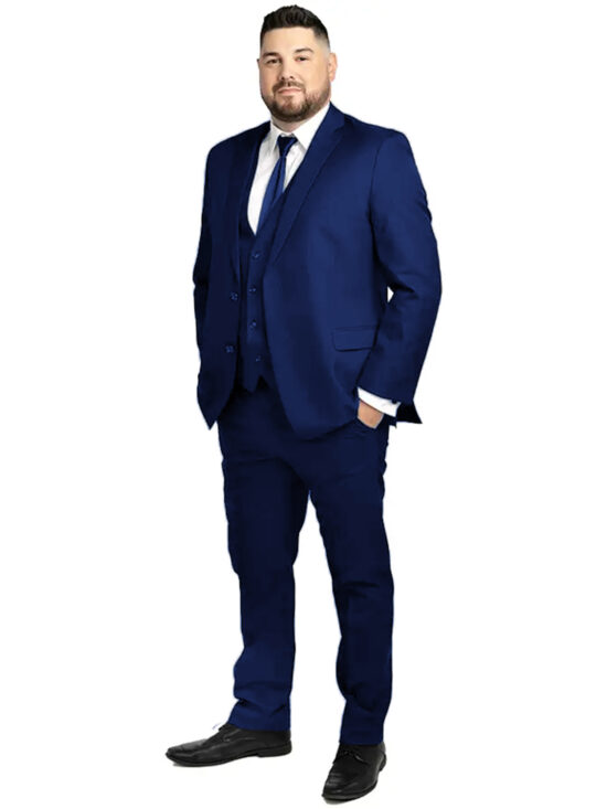 True Navy Notch Framed Tuxedo